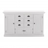 Nova Solo Halifax Kitchen Hutch Buffet-Rear Perspective