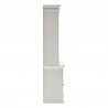 Infinita Hutch Buffet with Open Shelves - Side Angle