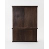 NovaSolo Halifax Mindi Hutch Bookcase Unit - Back Angle