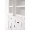 Nova Solo Kitchen Hutch Cabinet With 5 Doors 3 Drawers - Close-Up
