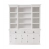 Nova Solo Kitchen Hutch Cabinet With 5 Doors 3 Drawers