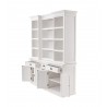Nova Solo Kitchen Hutch Cabinet With 5 Doors 3 Drawers - Doors Opened
