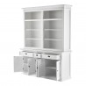 Nova Solo Hutch Bookcase 5 Doors 3 Drawers - Detail