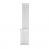 Nova Solo Hutch Bookcase 5 Doors 3 Drawers - Side Angle