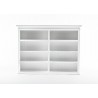 Nova Solo Hutch Bookcase 5 Doors 3 Drawers - Front Top Shelf