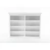 Nova Solo Hutch Bookcase 5 Doors 3 Drawers - Front Top Shelf - Nova Solo Hutch Bookcase 5 Doors 3 Drawers - Front Top Shelf
