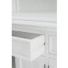 Nova Solo Halifax Buffet Hutch Unit with 2 Adjustable Shelves - Closeup Angle