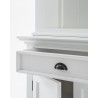 Nova Solo Halifax Buffet Hutch Unit with 2 Adjustable Shelves - Closeup Angle