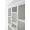 Nova Solo Halifax Buffet Hutch Unit with 2 Adjustable Shelves - Closeup Angle