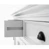 Nova Solo Halifax Buffet Hutch Unit with 2 Adjustable Shelves - Closeup Angle - Nova Solo Halifax Buffet Hutch Unit with 2 Adjustable Shelves - Closeup Angle