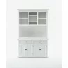 Nova Solo Halifax Buffet Hutch Unit with 2 Adjustable Shelves - Front Angle - Nova Solo Halifax Buffet Hutch Unit with 2 Adjustable Shelves - Front Angle