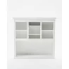 Nova Solo Halifax Buffet Hutch Unit with 2 Adjustable Shelves - Closeup Top Angle - Nova Solo Halifax Buffet Hutch Unit with 2 Adjustable Shelves - Closeup Top Angle