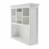 Nova Solo Halifax Buffet Hutch Unit with 2 Adjustable Shelves - Top Shelf Angle - Nova Solo Halifax Buffet Hutch Unit with 2 Adjustable Shelves - Top Shelf Angle