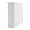 Nova Solo Halifax Buffet Hutch Unit with 2 Adjustable Shelves - Top Shelf Angle
