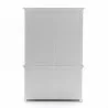 NovaSolo Halifax Buffet Hutch Unit with 8 Shelves - Back Angle - NovaSolo Halifax Buffet Hutch Unit with 8 Shelves - Back Angle