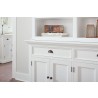 NovaSolo Halifax Buffet Hutch Unit with 8 Shelves - Drawer Close-up Lifestyle shot