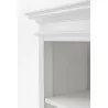 NovaSolo Halifax Buffet Hutch Unit with 8 Shelves - Close-up Angle - NovaSolo Halifax Buffet Hutch Unit with 8 Shelves - Close-up Angle