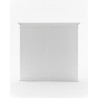 NovaSolo Halifax Buffet Hutch Unit with 8 Shelves - Bottom Shelf Back