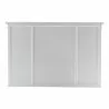 Nova Solo Halifax Buffet, Hutch Unit with 4 Glass Doors - Top Back Angle - Nova Solo Halifax Buffet, Hutch Unit with 4 Glass Doors - Top Back Angle