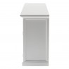 Nova Solo Halifax Buffet, Hutch Unit with 4 Glass Doors - Bottom Side Angle