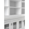 Nova Solo Halifax Hutch Unit with 6 Glass Doors 7