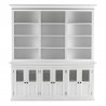 Nova Solo Halifax Hutch Unit with 6 Glass Doors 5