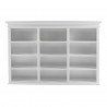 Nova Solo Halifax Hutch Unit with 6 Glass Doors 7