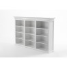 Nova Solo Halifax Hutch Unit with 6 Glass Doors 7