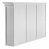 Nova Solo Halifax Hutch Unit with 6 Glass Doors 7