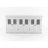Nova Solo Halifax Hutch Unit with 6 Glass Doors 7