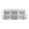Nova Solo Halifax Hutch Unit with 6 Glass Doors 7