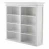 Nova Solo Halifax, Hutch Unit with 6 Glass Doors - Top Shelf  - Nova Solo Halifax, Hutch Unit with 6 Glass Doors - Top Shelf 