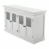 Nova Solo Halifax, Hutch Unit with 6 Glass Doors - Bottom Shelf  - Nova Solo Halifax, Hutch Unit with 6 Glass Doors - Bottom Shelf 