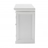 Nova Solo Halifax, Hutch Unit with 6 Glass Doors - Bottom Shelf 
