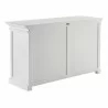 Nova Solo Halifax, Hutch Unit with 6 Glass Doors - Bottom Shelf  - Nova Solo Halifax, Hutch Unit with 6 Glass Doors - Bottom Shelf 