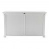 Nova Solo Halifax, Hutch Unit with 6 Glass Doors - Bottom Shelf 
