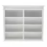 Nova Solo Skansen Hutch Bookcase Unit - White with 4 Doors, 2 Drawers - Upper Shelf - Nova Solo Skansen Hutch Bookcase Unit - White with 4 Doors, 2 Drawers - Upper Shelf