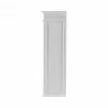 Nova Solo Skansen Hutch Bookcase Unit - White with 4 Doors, 2 Drawers - Side Angle - Nova Solo Skansen Hutch Bookcase Unit - White with 4 Doors, 2 Drawers - Side Angle