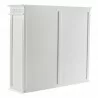 Nova Solo Skansen Hutch Bookcase Unit - White with 4 Doors, 2 Drawers - Upper Shelf - Nova Solo Skansen Hutch Bookcase Unit - White with 4 Doors, 2 Drawers - Upper Shelf