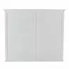 Nova Solo Skansen Hutch Bookcase Unit - White with 4 Doors, 2 Drawers - Upper Shelf - Nova Solo Skansen Hutch Bookcase Unit - White with 4 Doors, 2 Drawers - Upper Shelf