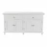 Nova Solo Skansen Hutch Bookcase Unit - White with 4 Doors, 2 Drawers - Lower Shelf - Nova Solo Skansen Hutch Bookcase Unit - White with 4 Doors, 2 Drawers - Lower Shelf