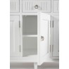 Nova Solo Skansen Kitchen Hutch Cabinet with 5 Doors, 3 Drawers - Closeup Angle