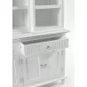 Nova Solo Skansen Kitchen Hutch Cabinet with 5 Doors, 3 Drawers - Closeup Angle - Nova Solo Skansen Kitchen Hutch Cabinet with 5 Doors, 3 Drawers - Closeup Angle
