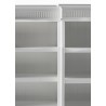 Nova Solo Skansen Kitchen Hutch Cabinet with 5 Doors, 3 Drawers - Closeup Angle