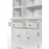Nova Solo Skansen Kitchen Hutch Cabinet with 5 Doors, 3 Drawers - Closeup Angle
