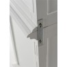 Nova Solo Skansen Kitchen Hutch Cabinet with 5 Doors, 3 Drawers - Closeup Angle