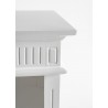 Nova Solo Skansen Kitchen Hutch Cabinet with 5 Doors, 3 Drawers - Closeup Angle