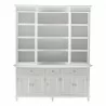 Nova Solo Skansen Kitchen Hutch Cabinet with 5 Doors, 3 Drawers - Front Angle - Nova Solo Skansen Kitchen Hutch Cabinet with 5 Doors, 3 Drawers - Front Angle
