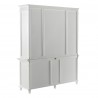 Nova Solo Skansen Kitchen Hutch Cabinet with 5 Doors, 3 Drawers - Back Side Angle