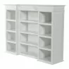 Nova Solo Skansen Kitchen Hutch Cabinet with 5 Doors, 3 Drawers - Top Shelf Angle - Nova Solo Skansen Kitchen Hutch Cabinet with 5 Doors, 3 Drawers - Top Shelf Angle
